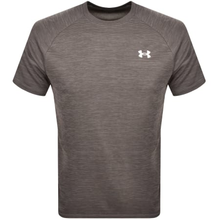 Under Armour Streaker T Shirt Grey Mainline Menswear